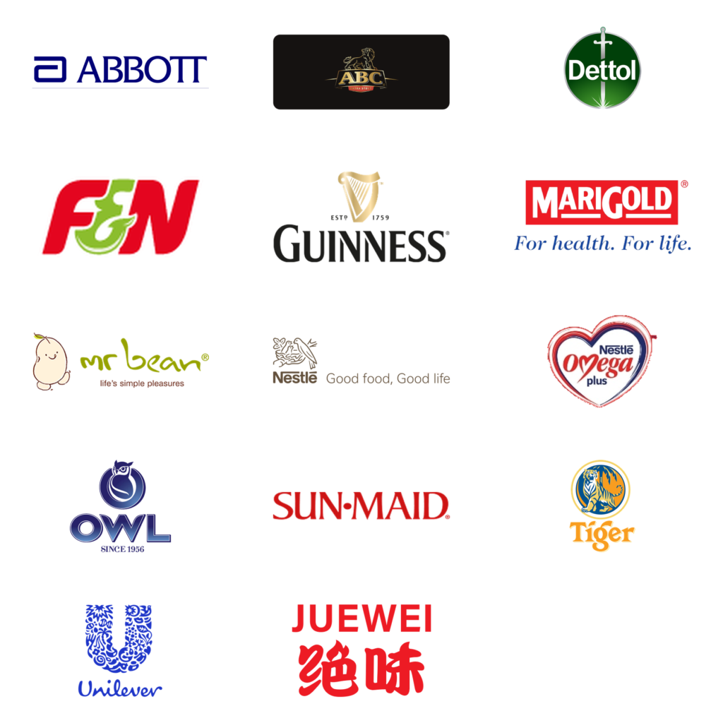 Jimmy Koh’s food and beverage clients
